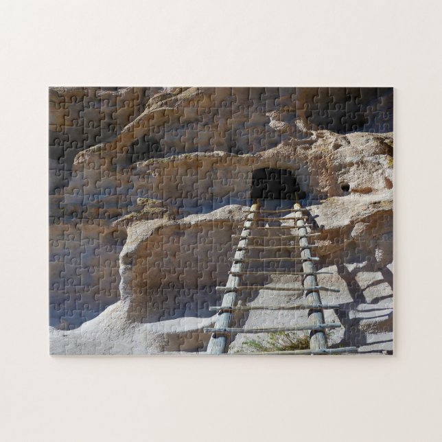 Puzzle Bandelier National Monument Mexico. (Horizontal)