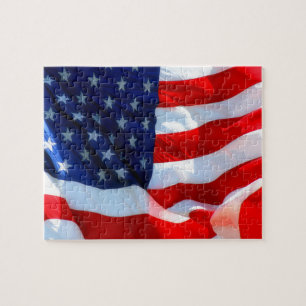 Puzzle Bandera americana