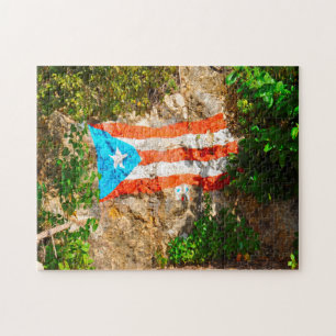 Puzzle Bandera Americana Puerto Rico.