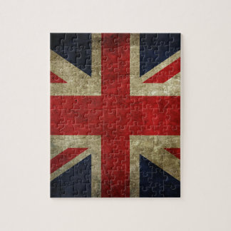 Puzzle Bandera antigua real británica de Union Jack