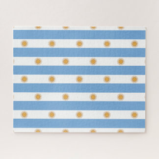 Puzzle bandera argentina