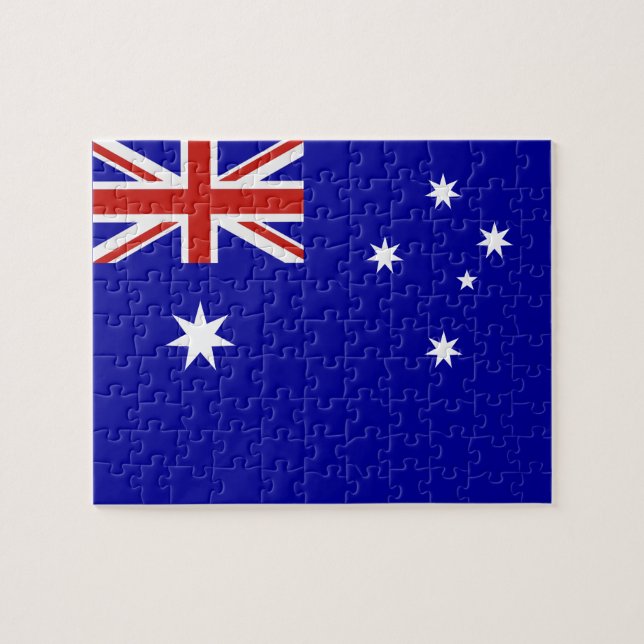 Puzzle Bandera australiana (Horizontal)