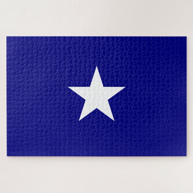 Puzzle Bandera azul Bonnie (Horizontal)