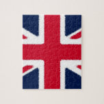 Puzzle Bandera británica<br><div class="desc">Banderas de países del mundo: arte digital de bandera nacional de bandera inglesa</div>