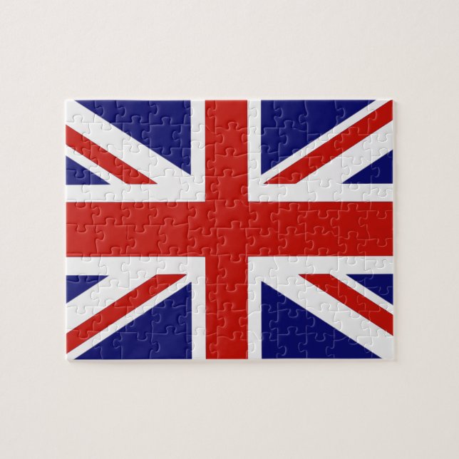 Puzzle Bandera británica (Horizontal)