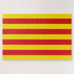 Puzzle Bandera catalana (Cataluña)<br><div class="desc">Este artículo presenta las icónicas franjas roja y amarilla de la bandera catalana. Cataluña (Cataluña) es una comunidad autónoma en el noreste de España que tiene un fuerte movimiento nacionalista que busca la independencia de la región. La ciudad más grande de Cataluña es Barcelona, situada en la costa del mar...</div>