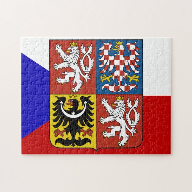 Puzzle Bandera checa (Horizontal)