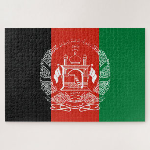 Puzzle Bandera de Afganistán