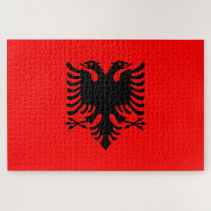 Puzzle Bandera de Albania