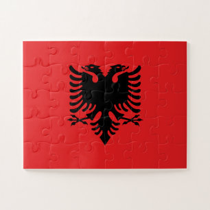 Puzzle Bandera de Albania