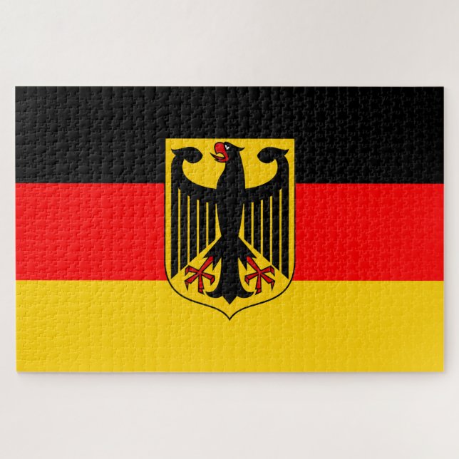 Puzzle Bandera de Alemania (Horizontal)