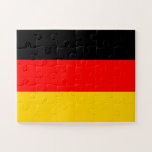 Puzzle Bandera de Alemania<br><div class="desc">Rompecabezas de la Bandera de Alemania. Puede agregar su propio texto o gráficos haciendo clic en "personalizar más adelante"</div>