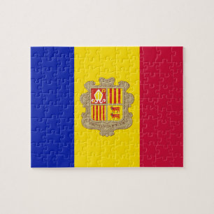 Puzzle Bandera de Andorra Patriótica