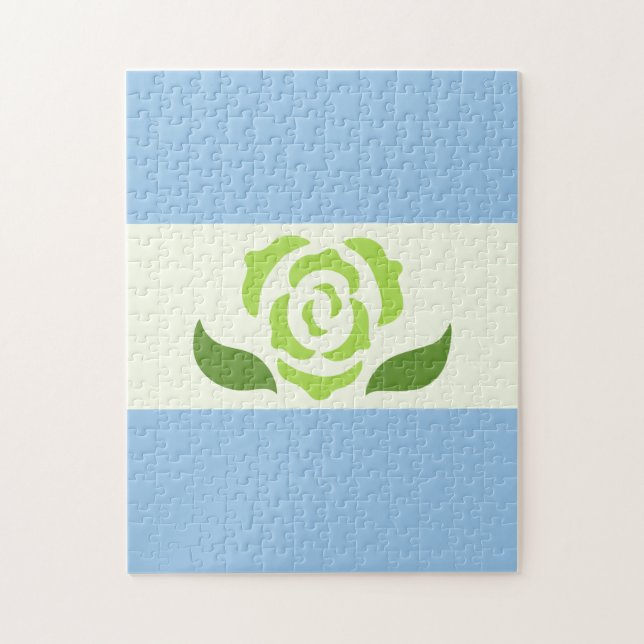 Puzzle Bandera de Aquilán (Vertical)