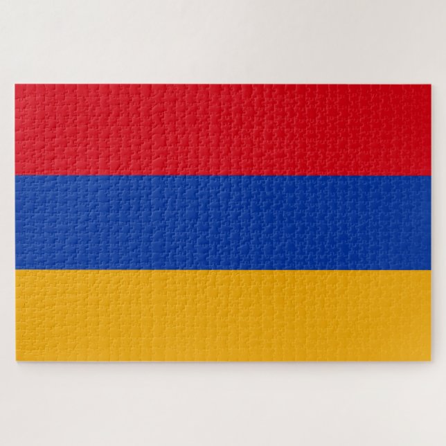 Puzzle Bandera de Armenia (Horizontal)