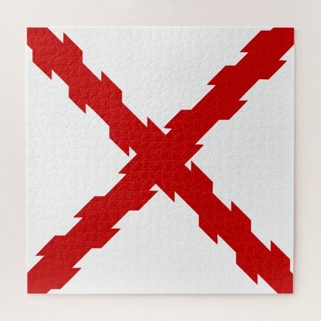 Puzzle Bandera de Borgoña (Horizontal)