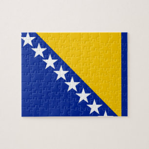 Puzzle Bandera de Bosnia y Herzegovina