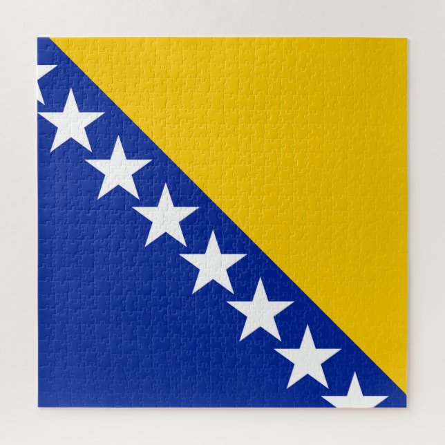 Puzzle Bandera de Bosnia y Herzegovina (Vertical)