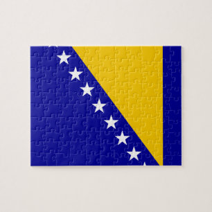 Puzzle Bandera de Bosnia y Herzegovina