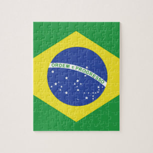 Puzzle Bandera de Brasil