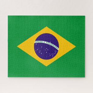 Puzzle Bandera de Brasil