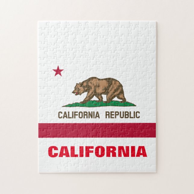 PUZZLE BANDERA DE CALIFORNIA (Vertical)