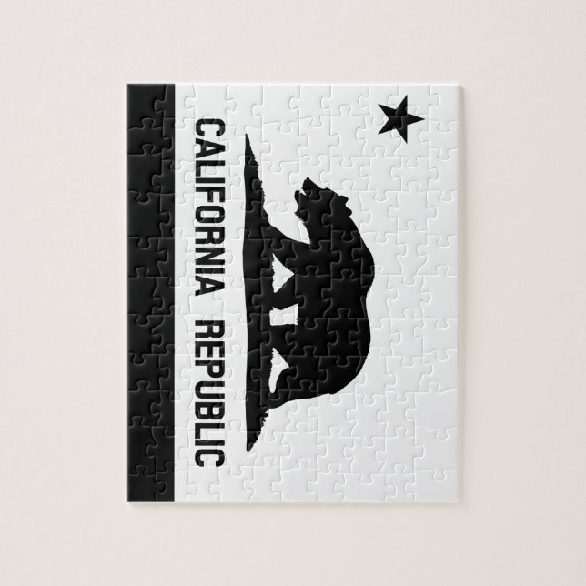 Puzzle Bandera de California (Vertical)