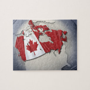 Puzzle Bandera de Canadá