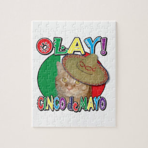 Puzzle Bandera de Cinco de Mayo en México