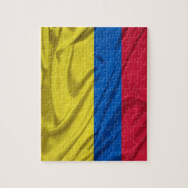 Puzzle Bandera de Colombia (Vertical)