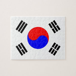 Puzzle Bandera de Corea del Sur