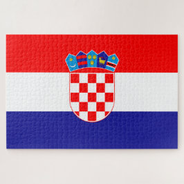 Puzzle Bandera de Croacia