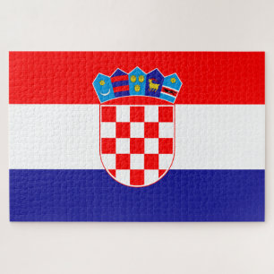 Puzzle bandera de Croacia