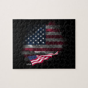 Puzzle bandera de EE. UU.