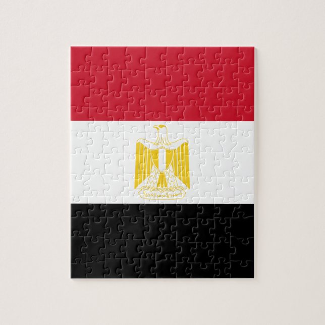 Puzzle Bandera de Egipto (Vertical)
