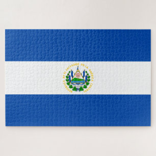 Puzzle Bandera de El Salvador