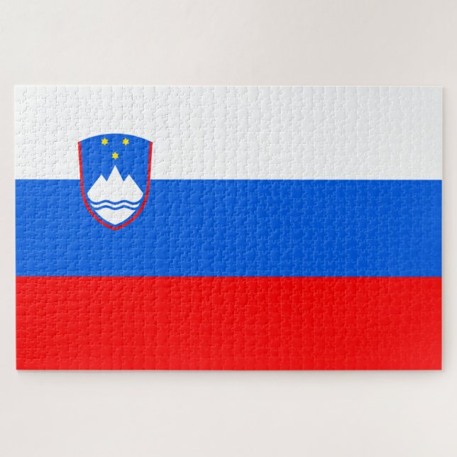 Puzzle Bandera de Eslovenia (Horizontal)