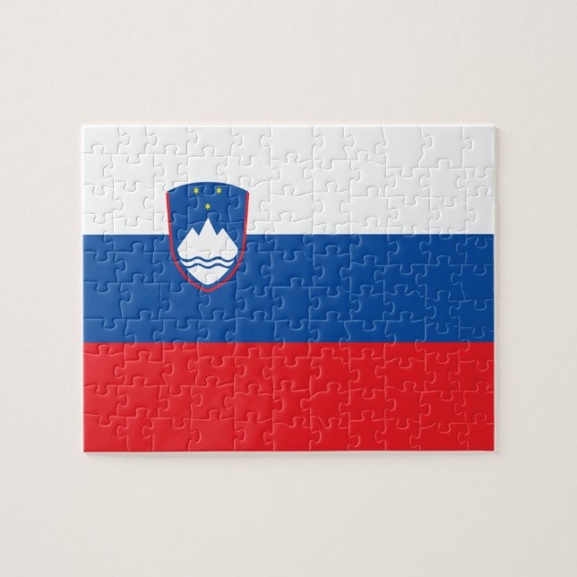 Puzzle Bandera de Eslovenia (Horizontal)
