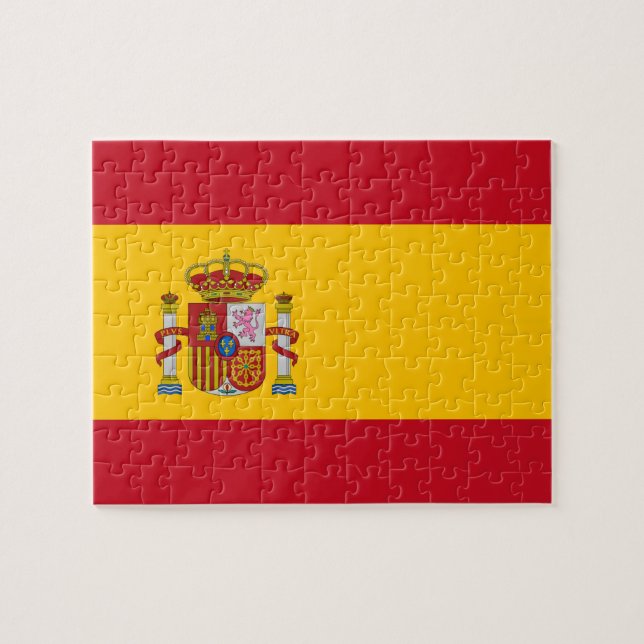 Puzzle Bandera de España (Horizontal)