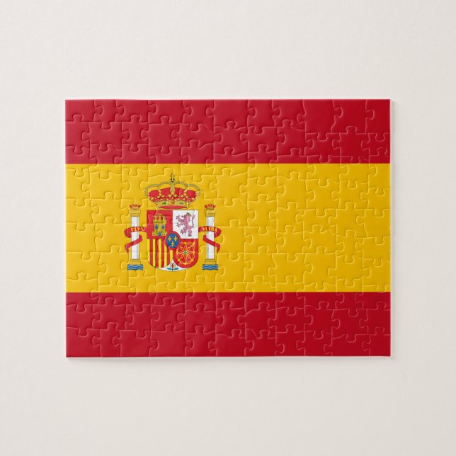 Puzzle Bandera de España (Horizontal)