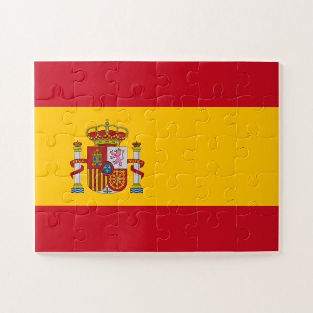 Puzzle Bandera de España (Horizontal)