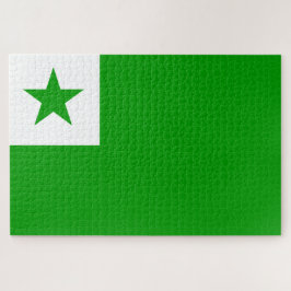 Puzzle Bandera de Esperanto
