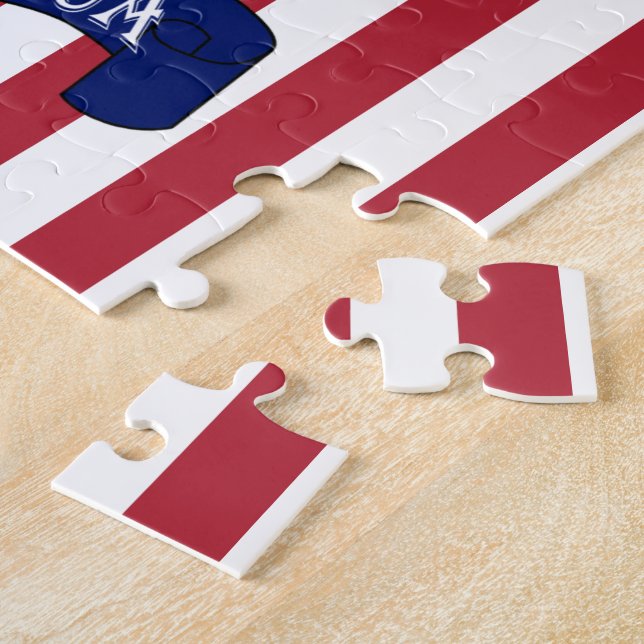 Puzzle Bandera de Estados Unidos (Lado)