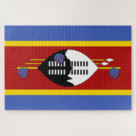 Puzzle Bandera de Eswatini (Swazilandia)