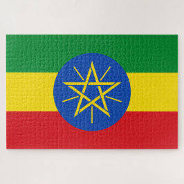 Puzzle Bandera de Etiopía