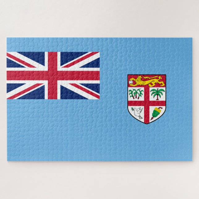 Puzzle Bandera de Fiji (Fiji) (Horizontal)