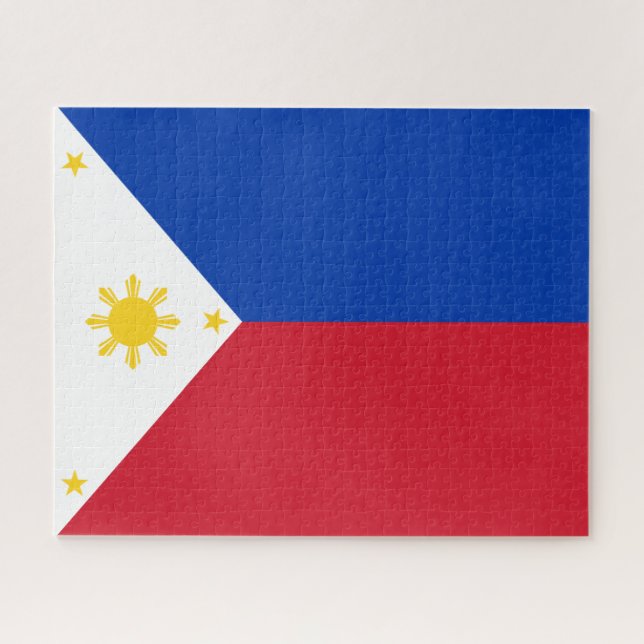 Puzzle Bandera de Filipinas (Horizontal)