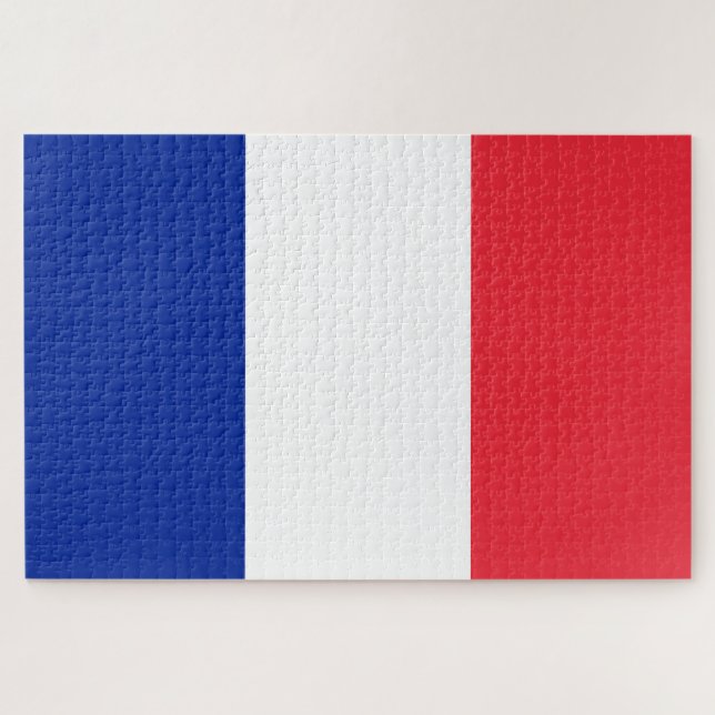 Puzzle Bandera de Francia (Horizontal)