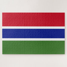 Puzzle Bandera de Gambia
