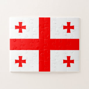 Puzzle Bandera de Georgia